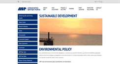 Desktop Screenshot of environment.abports.co.uk